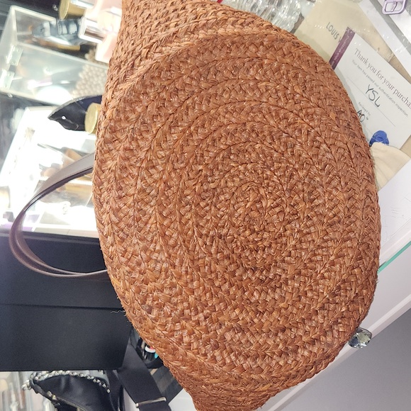 Saint Laurent Panier Bag in Raffia - Picture 7 of 7